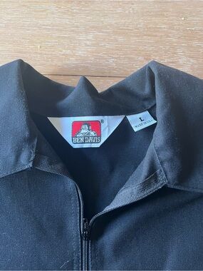 Ben Davis Black Collar Zip Jacket
